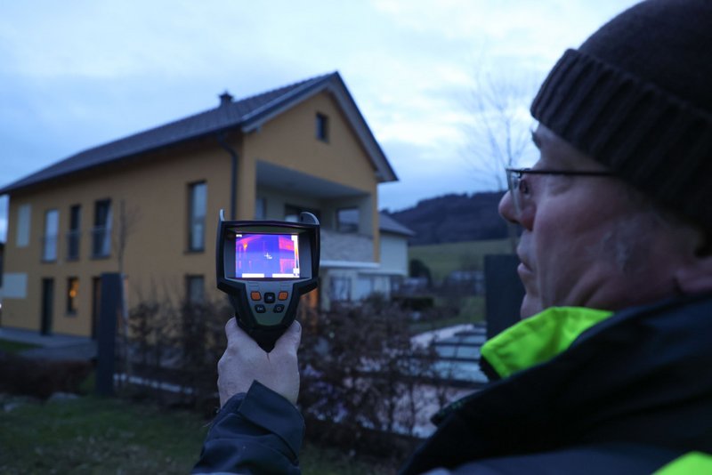 Hier ermittelt der Wärmeverlust-Detektiv