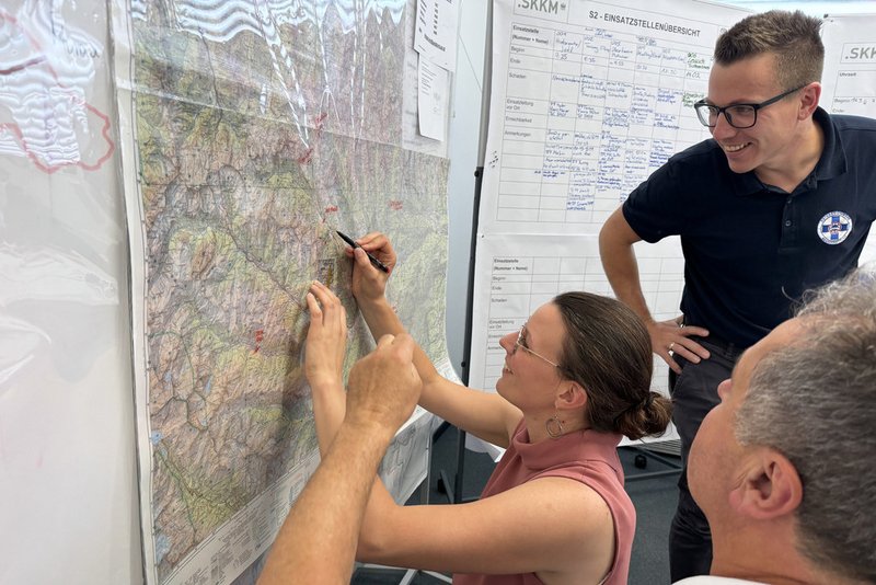 Neue Profis für den Einsatzstab