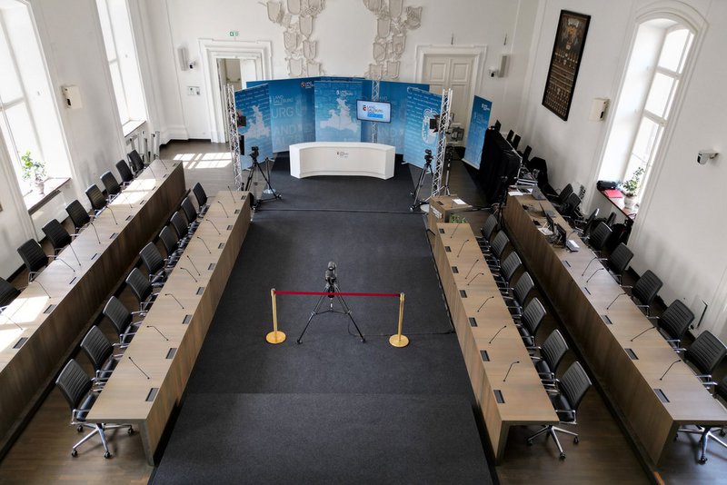 Wahl-Medienzentrum im Chiemseehof bewährte sich