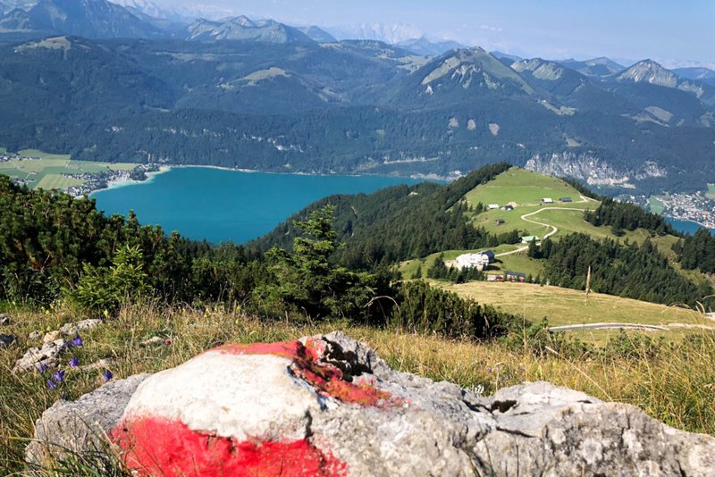 Hinauf, das ist nur der halbe Weg