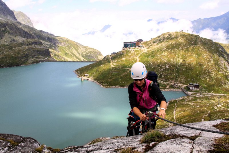 Sicher durch den Klettersteig