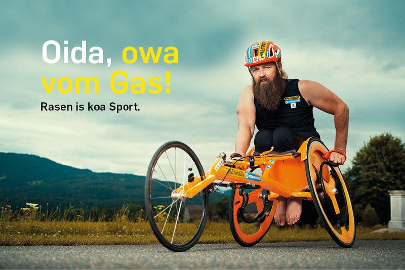 Oida, owa vom Gas!