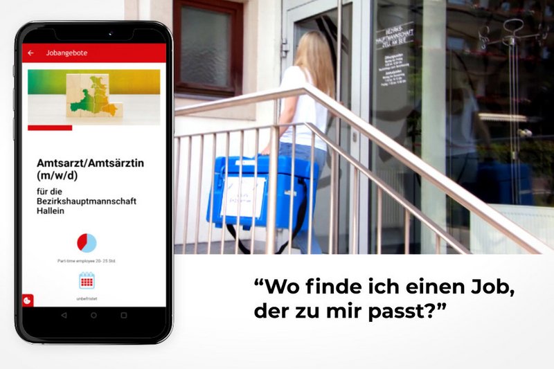 Jobs beim Land in der Land Salzburg App