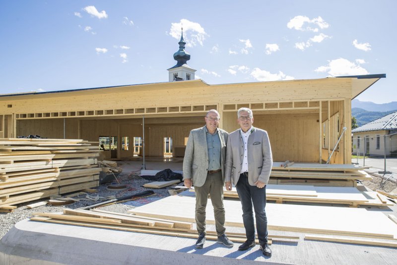 LFS Winklhof baut auf Salzburger Holz